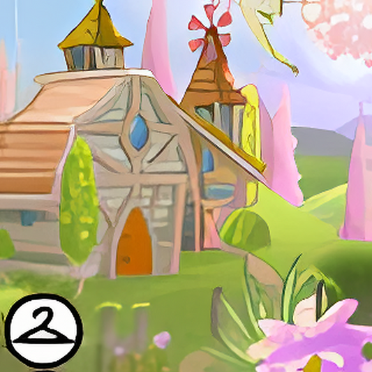 Spring Farmhouse Background