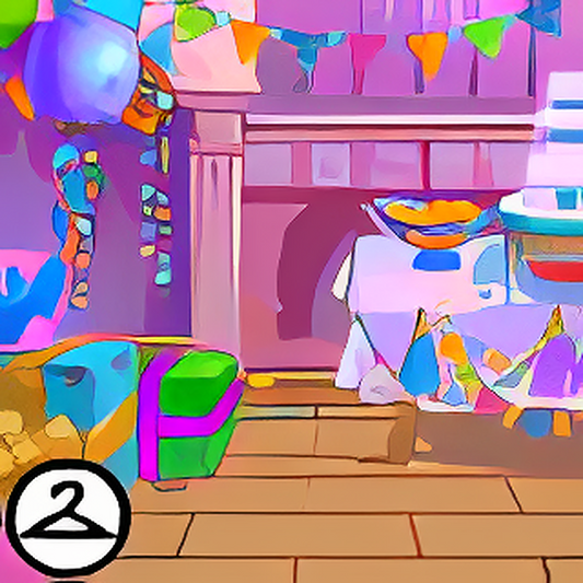 Confetti Party Background
