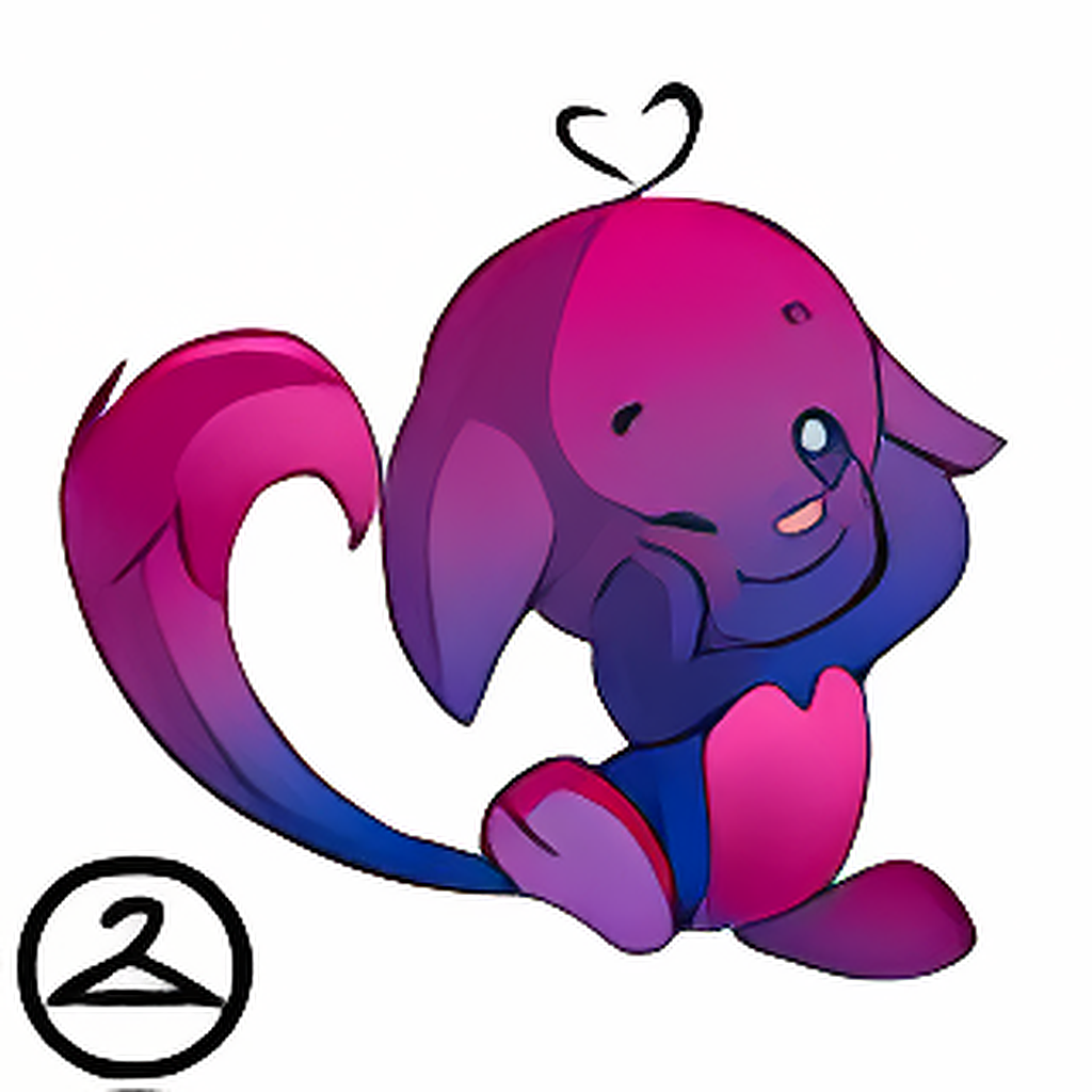 Prismatic Bisexual: Adoring Rainbow Kacheek