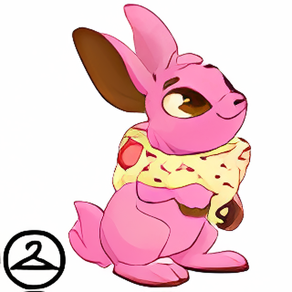 Prismatic Strawberries & Cream: Delightful Chocolate Cybunny