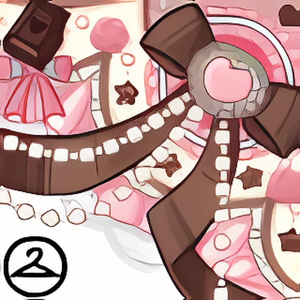 Frilly Neopolitan Garland