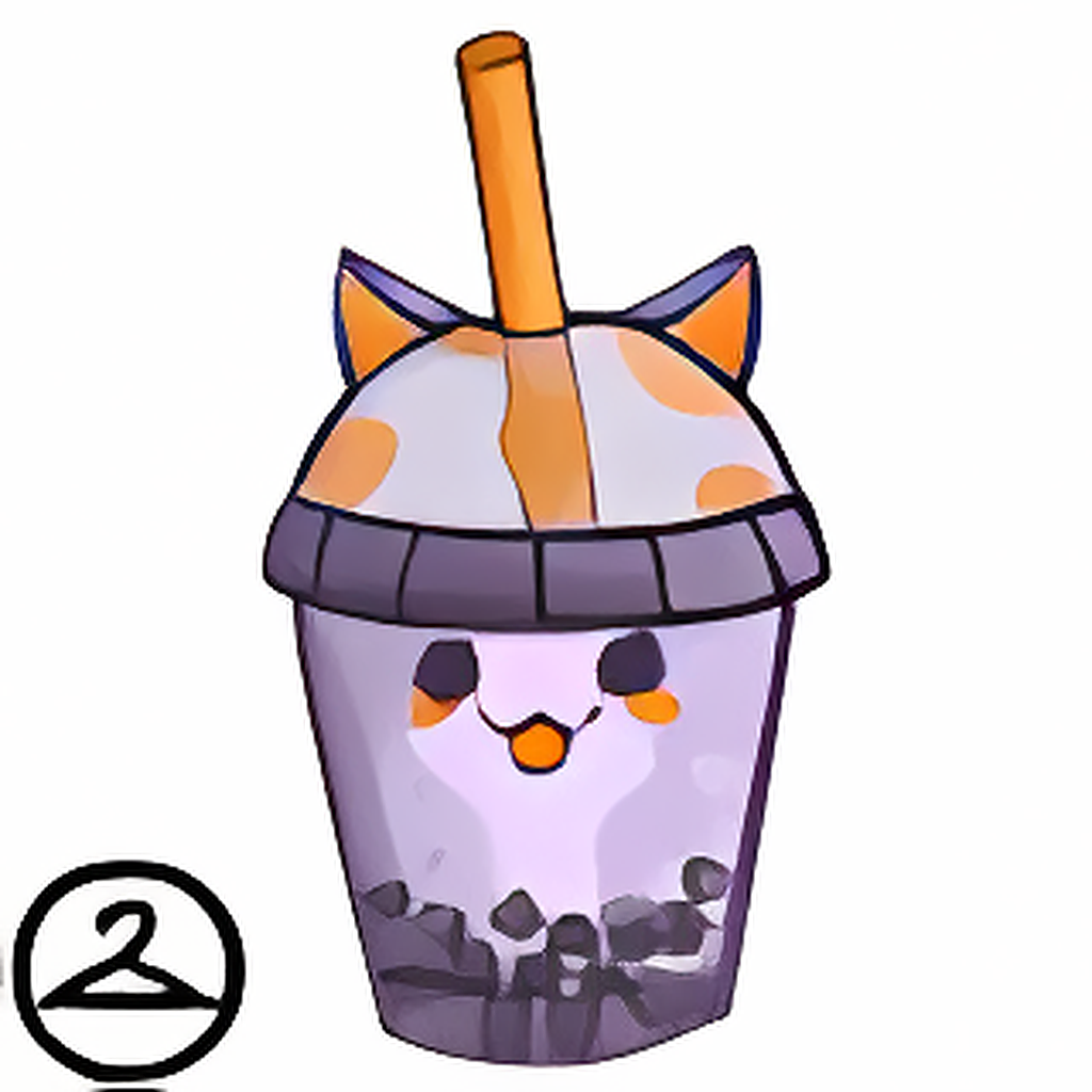 Dyeworks Purple: Boba Tea Cup