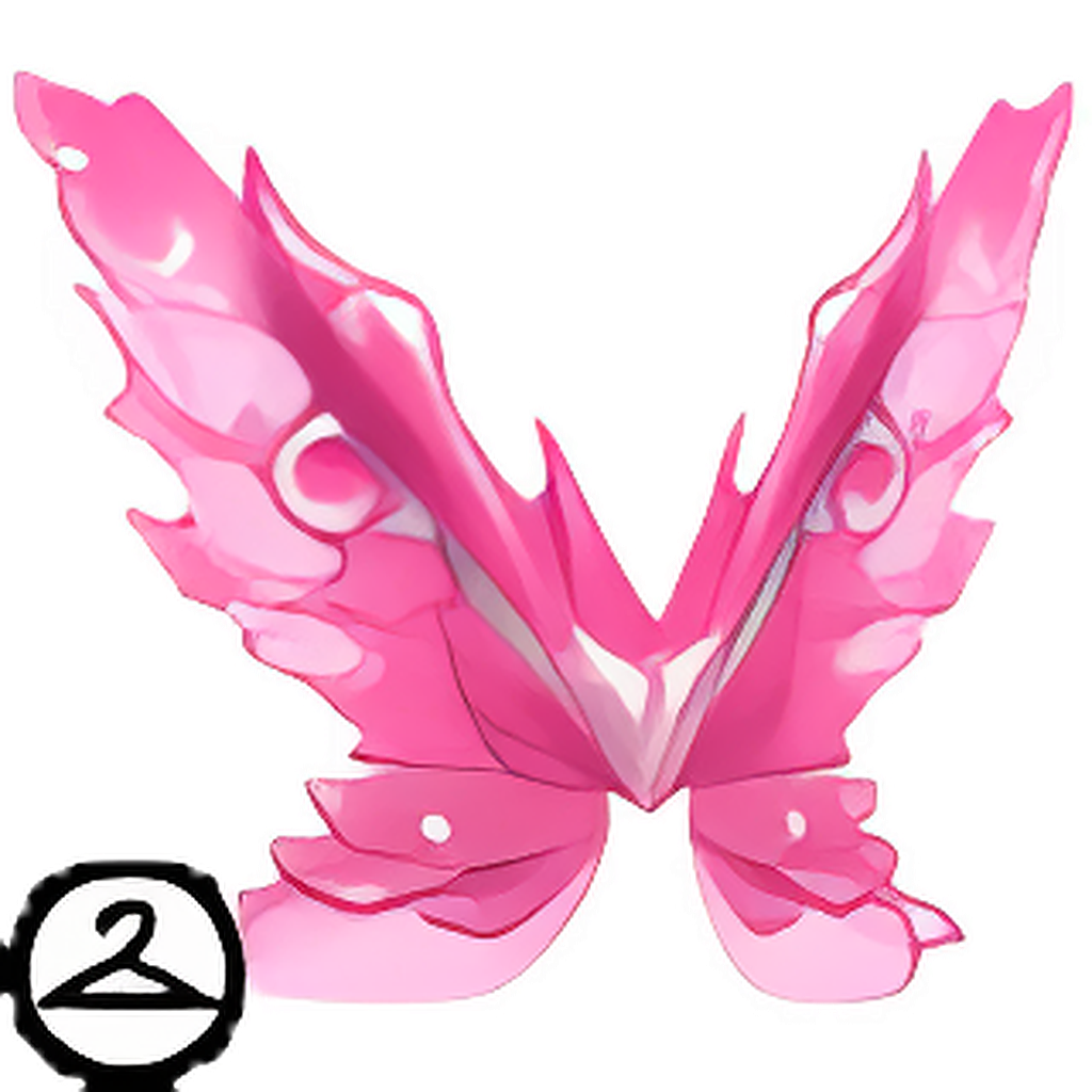 Pink Armour Wings