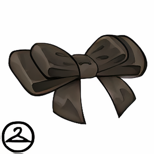 Dyeworks Black: Mutant Pink Hair Bow