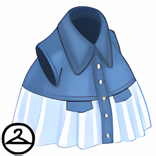 Refashioned Denim Top
