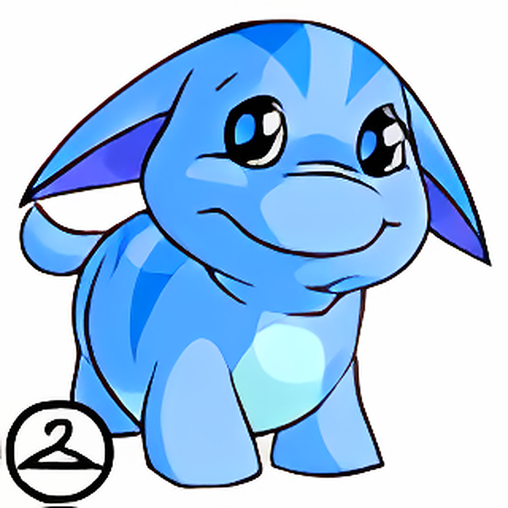 Nostalgic Blue Poogle