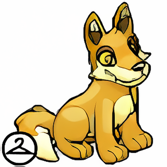 Habbo Hotel Yellow Lupe