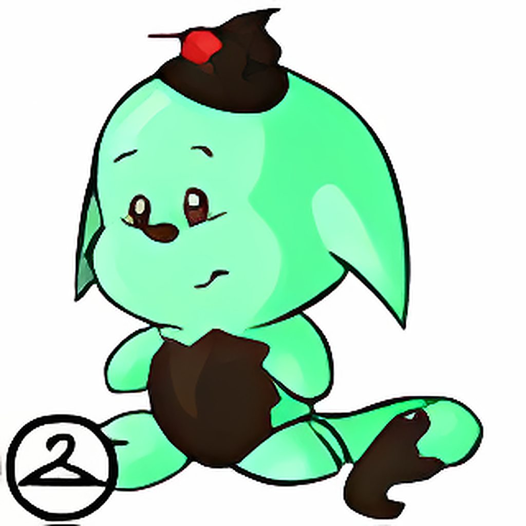 Prismatic Mint Chip: Nostalgic Chocolate Kacheek
