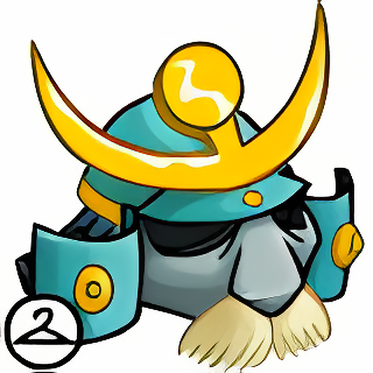 Ceremonial Shenkuu Warrior Helmet
