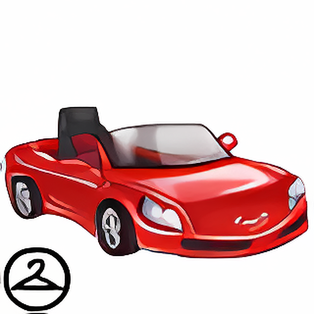 Dyeworks Red: Usuki Dream Car Trinket