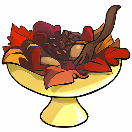 Fall Leaf Salad