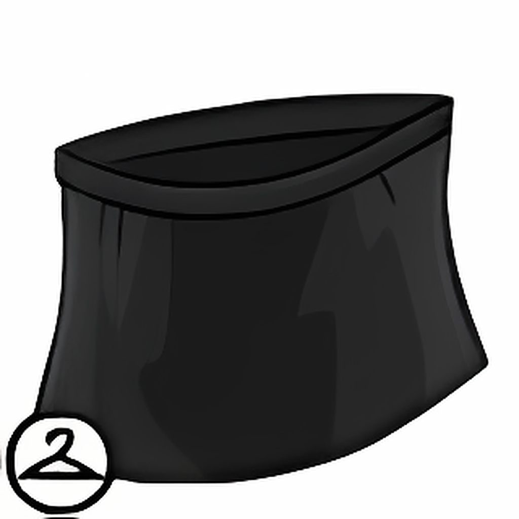 Simple Black Skirt