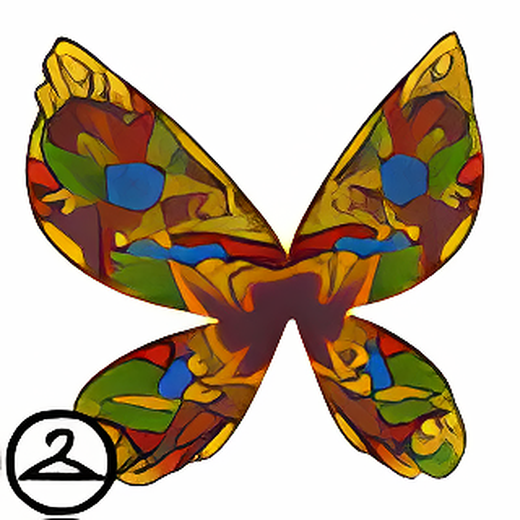 Tapestry Enamel Wings