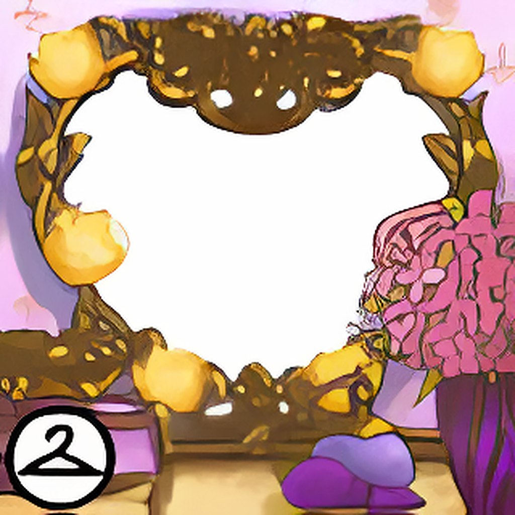 Princess’ Boudoir Reflection Foreground