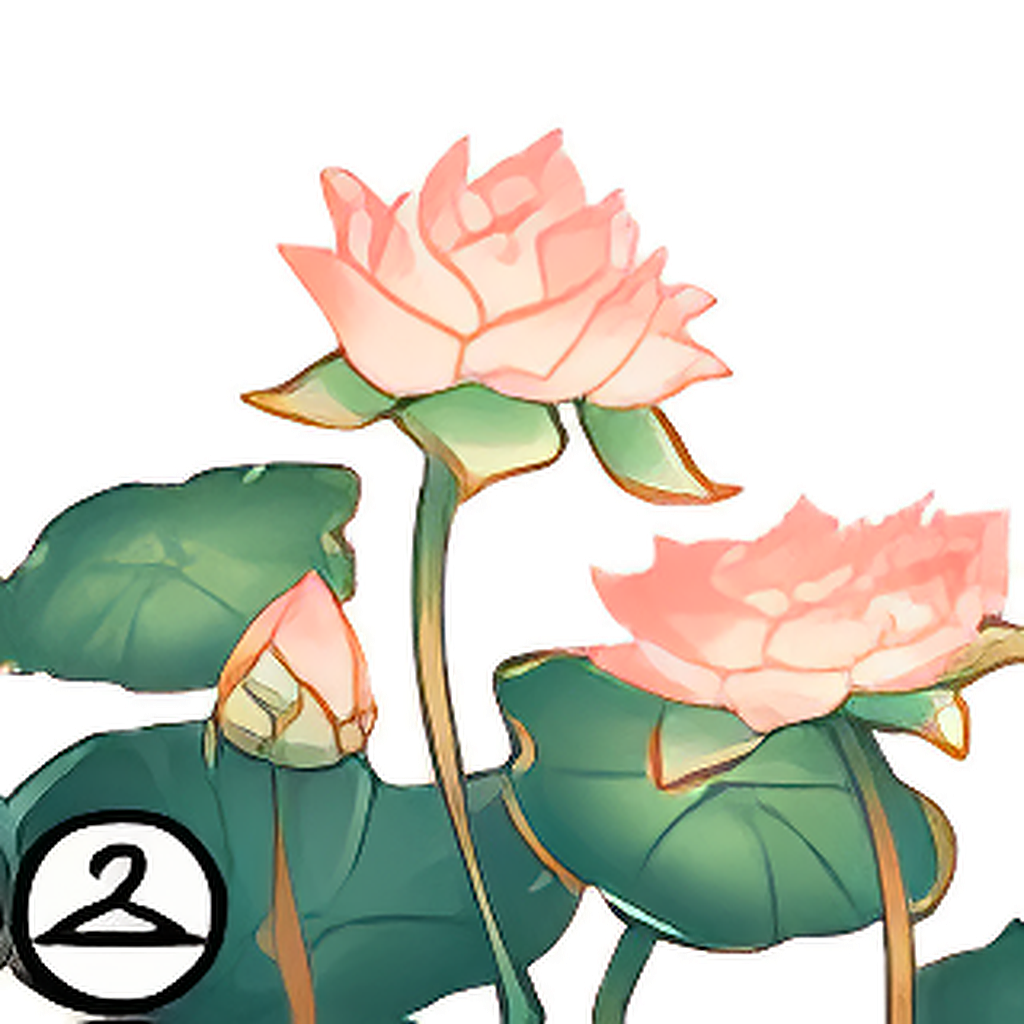 Among The Changing Lotus Flowers Trinket