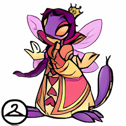 Prismatic Dawn: Nostalgic Royalgirl Buzz