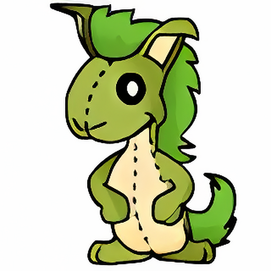 Magical Green Kyrii Plushie