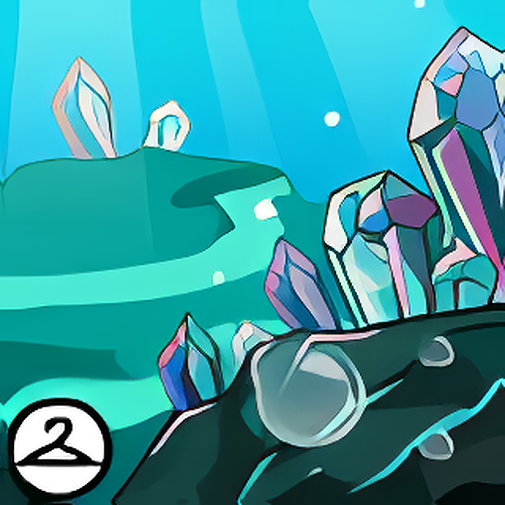 Crystal Cenote Background