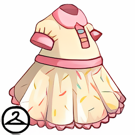 Vanilla Birthday Cake Dress