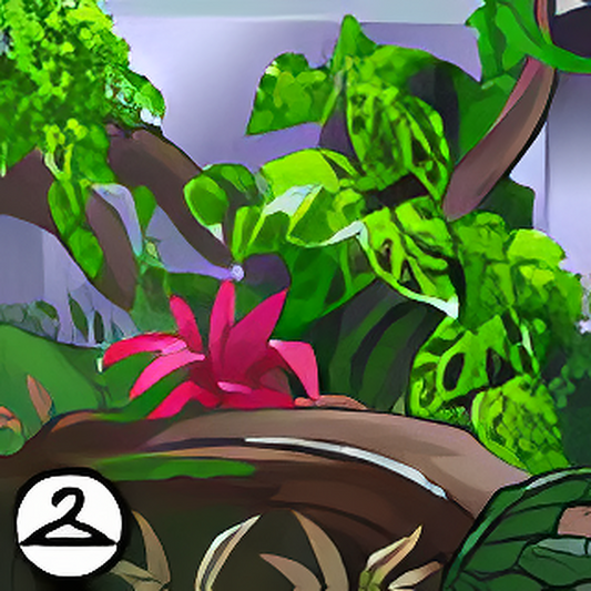 Peaceful Paludarium Background