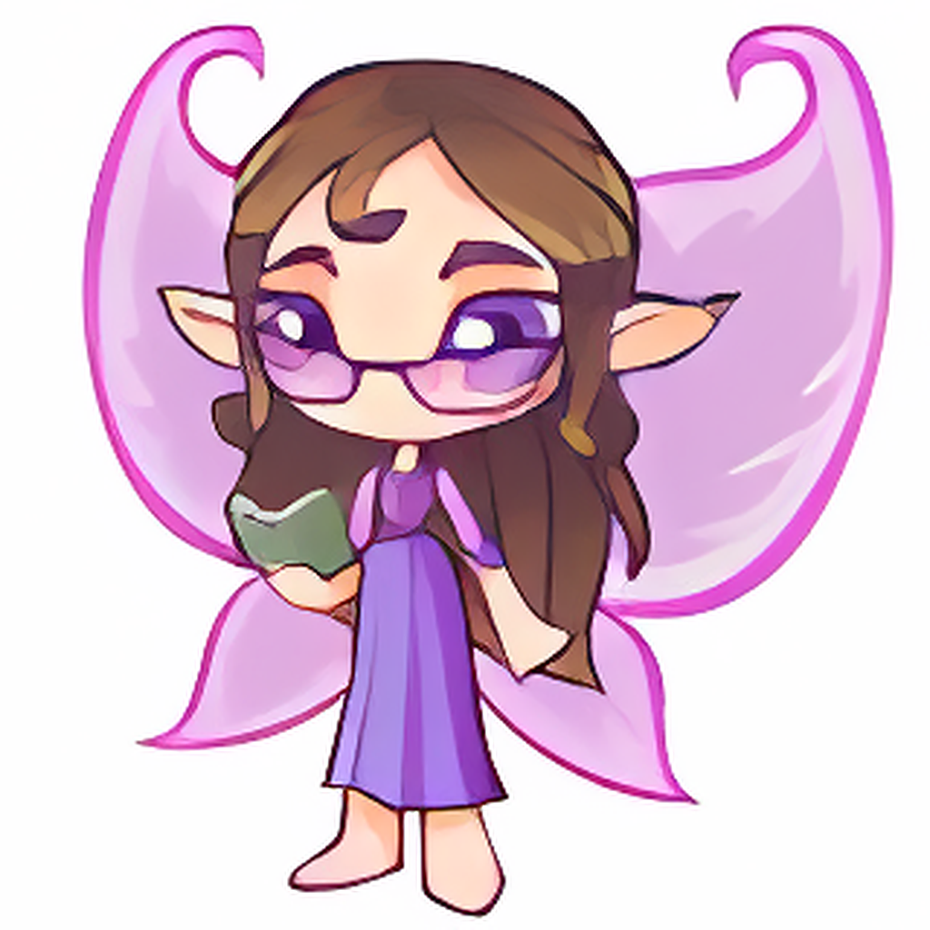 Library Faerie Doll