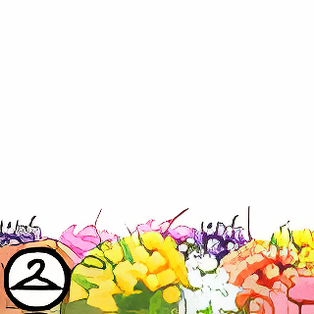 Rainbow Tulip Bouquets Foreground