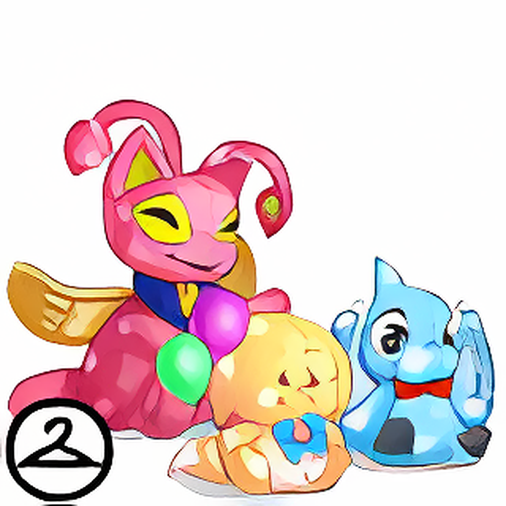 25th Anniversary Plushies Foreground