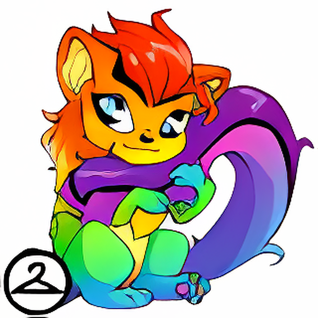 Adoring Rainbow Xweetok