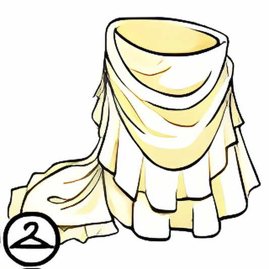 Fancy Ruffled Neovian Skirt