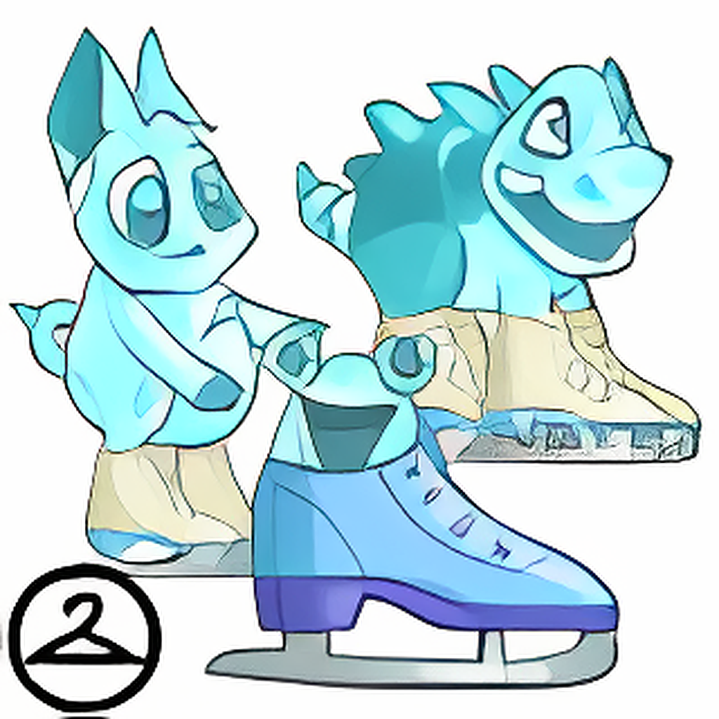 Ice Petpets Skating Foreground