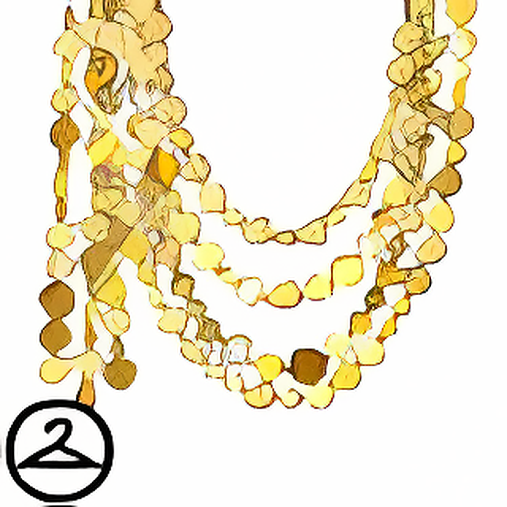 Golden Wall Hanging Decor