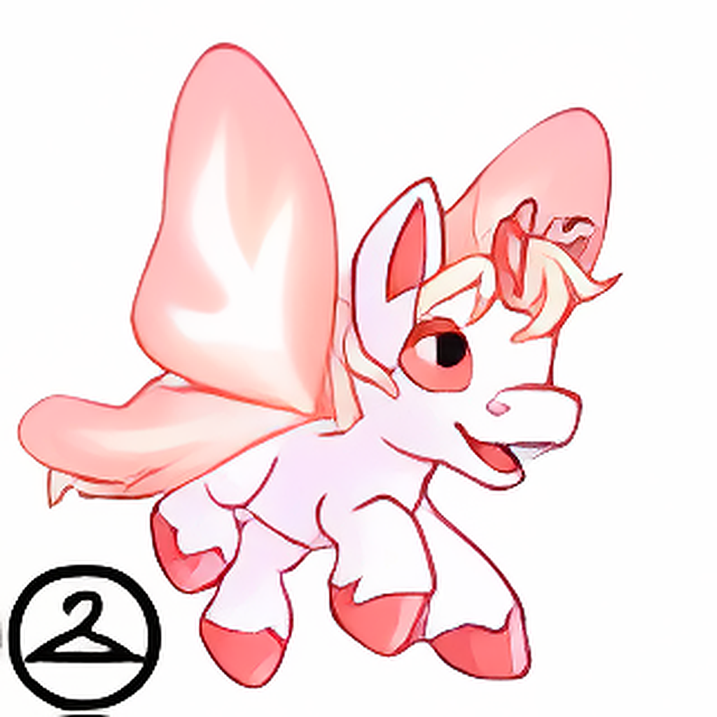Prismatic Blossom: Baby Faerie Uni