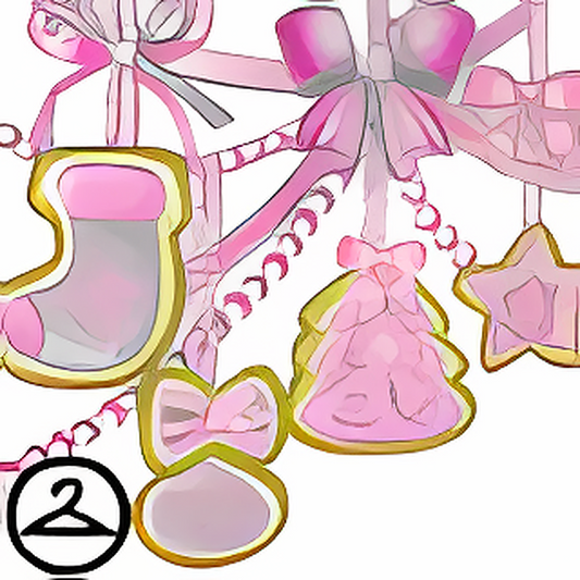Sugar Icing Holiday Cookies Garland