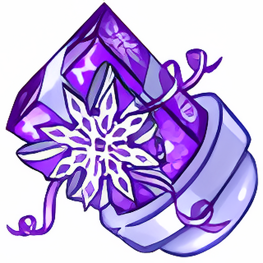 Purple Winter Gift Mystery Capsule