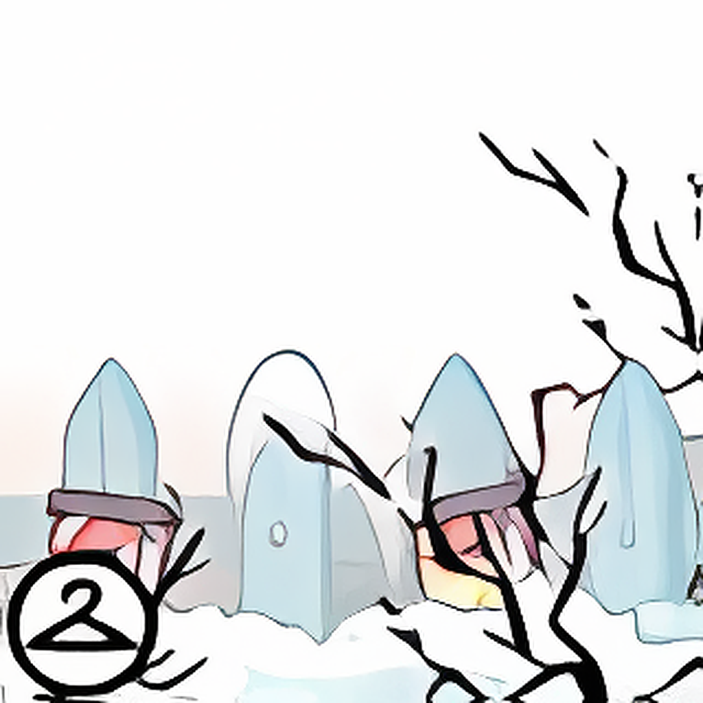 Snowy Picket Fence