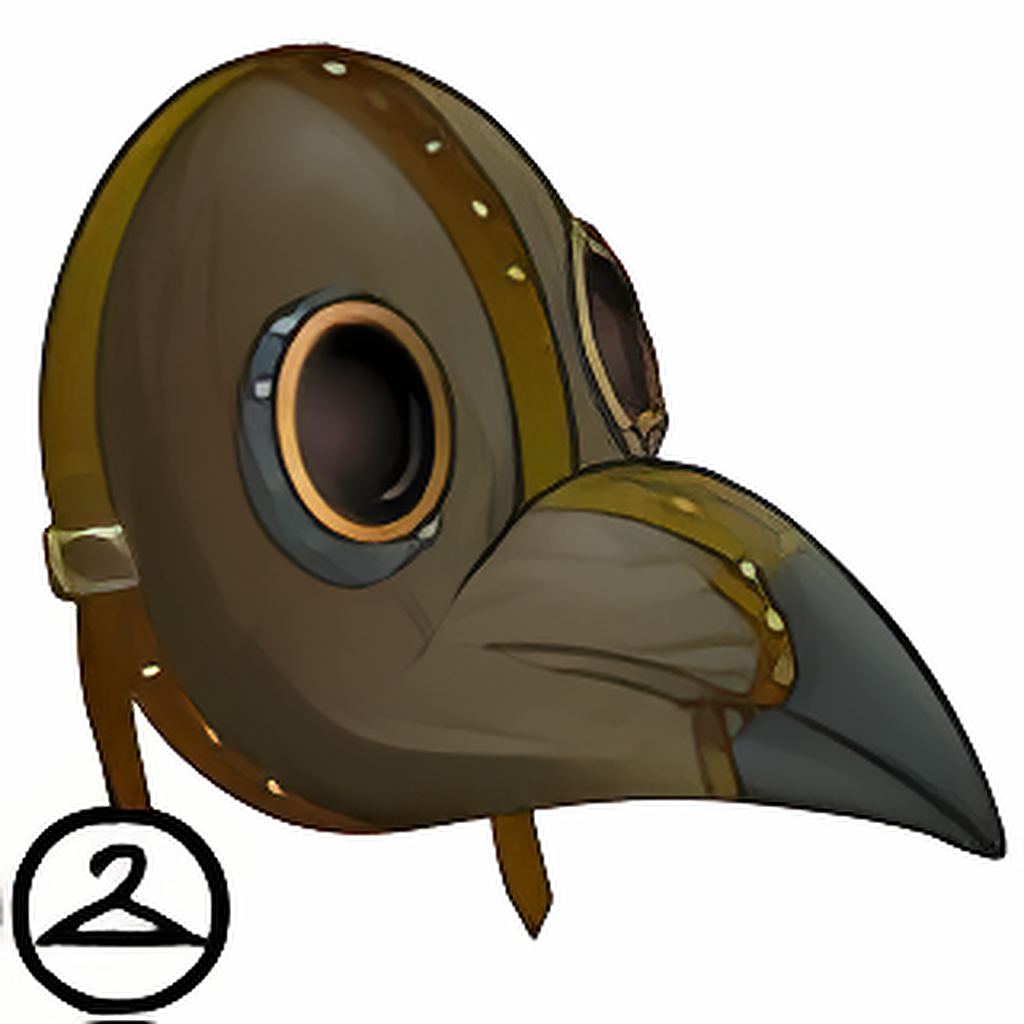 MME19-S1: Menacing Plague Doctor Mask
