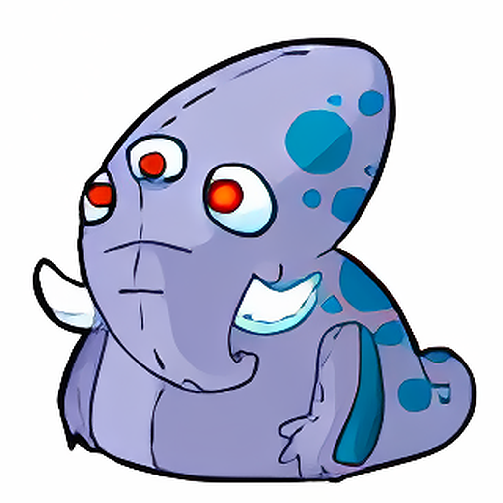 Mutant Elephante Plushie
