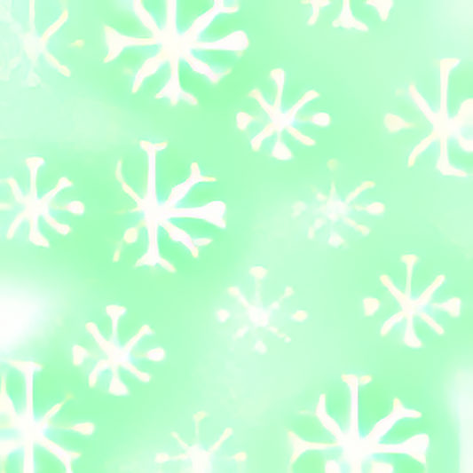 Dyeworks Mint: Snow Shower
