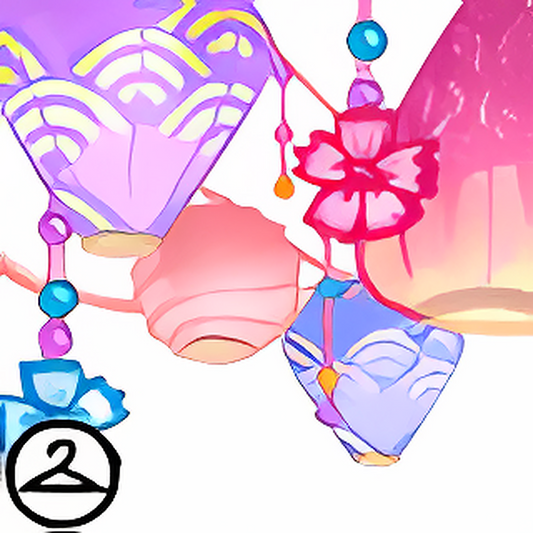 Garden Festival Lantern Garland