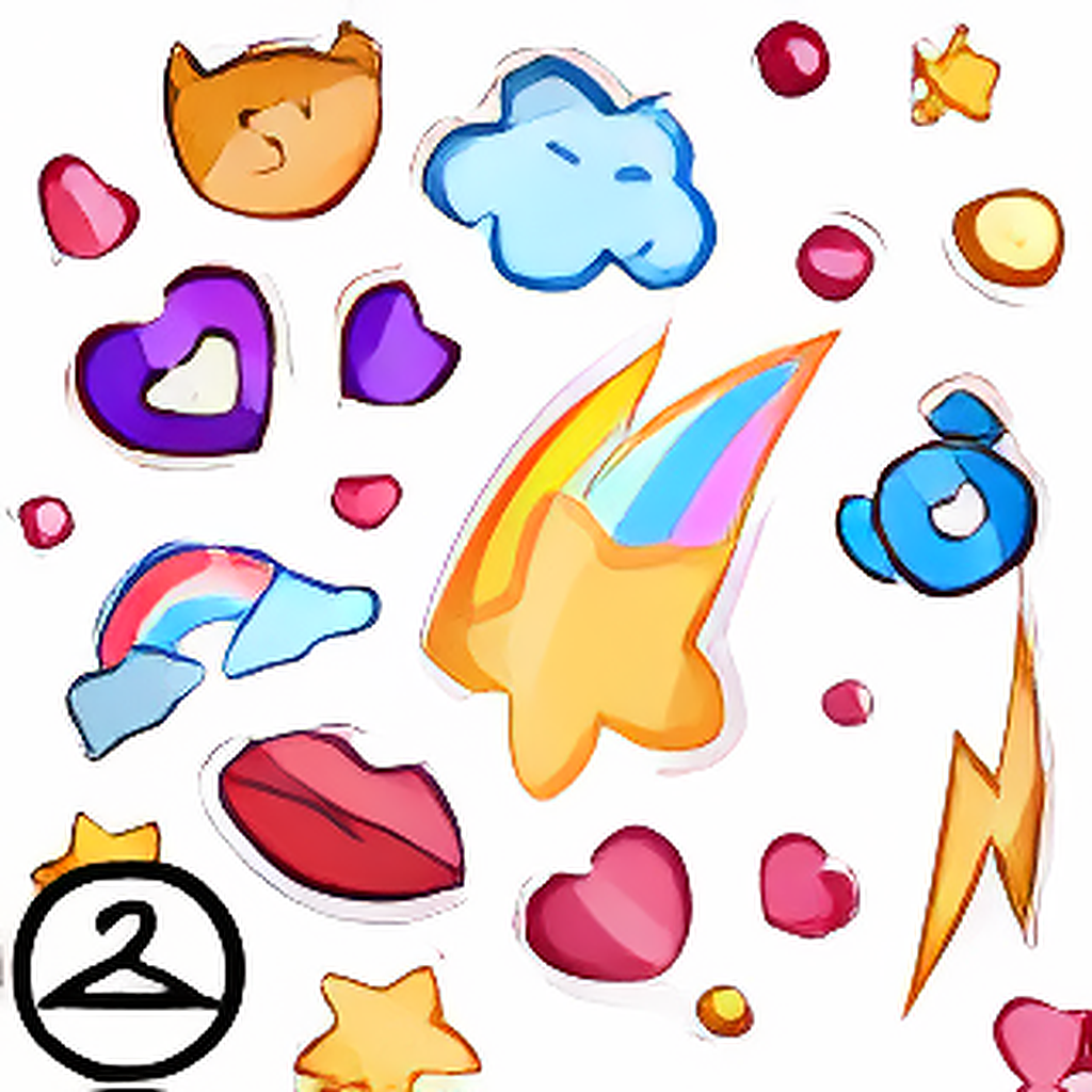 Kawaii Face Stickers