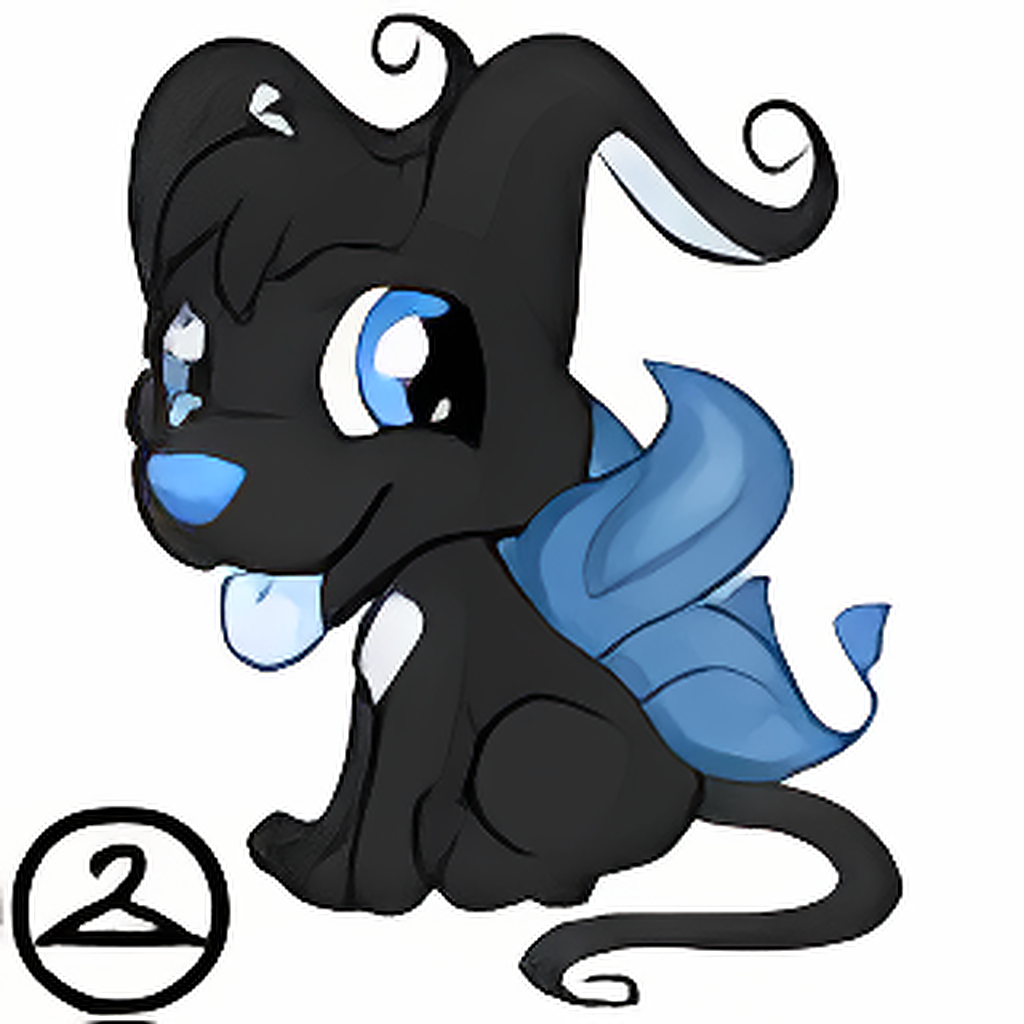 Prismatic Dark: Baby Faerie Gelert
