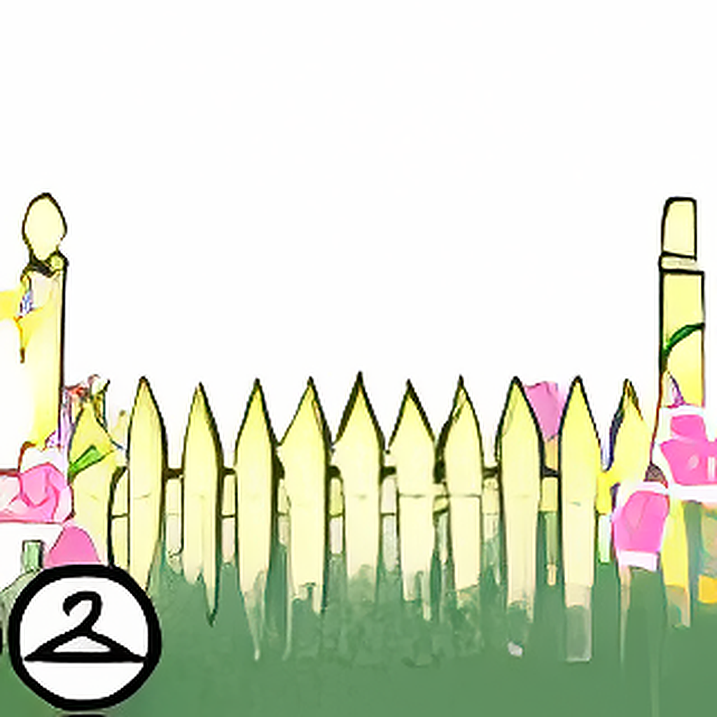 White Picket Fence Foreground