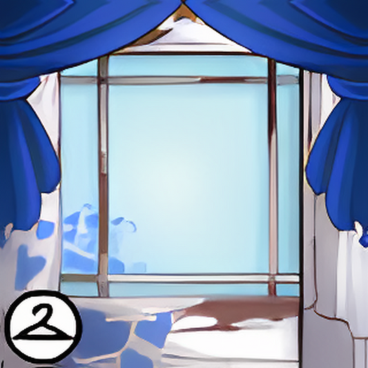 Dyeworks Blue: Valentine Window Foreground