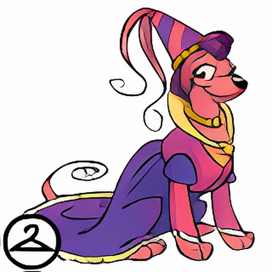 Prismatic Dawn: Nostalgic Royalgirl Gelert