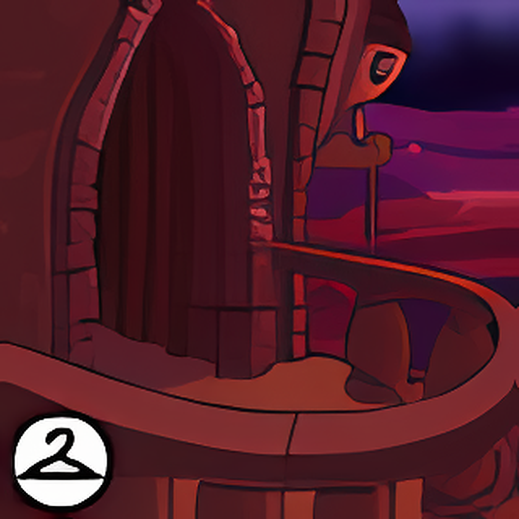 Twilight in King Hagan Collectors Balcony Background