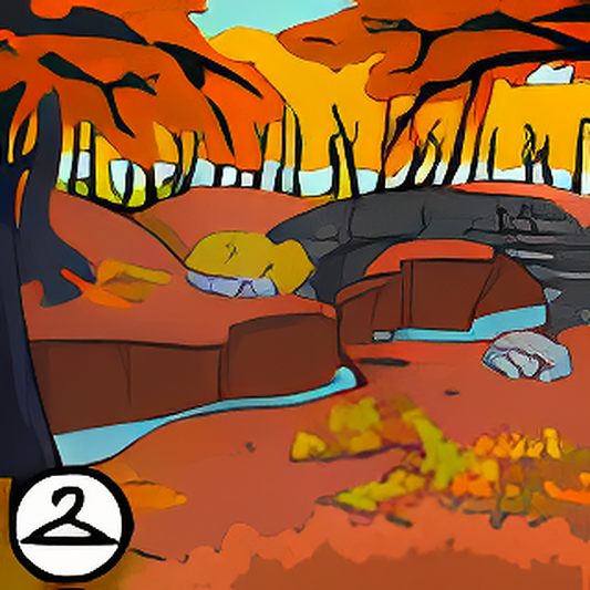 Autumn Bridge Background