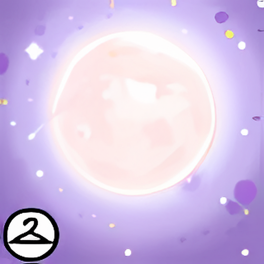 Dyeworks Lavender: Full Moon Mystical Background