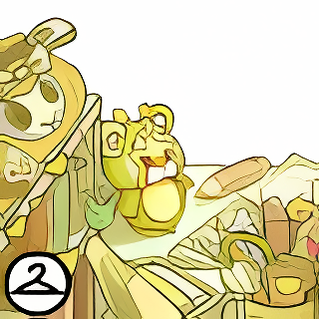 Dyeworks Yellow: Kawaii Pastel Desk Foreground