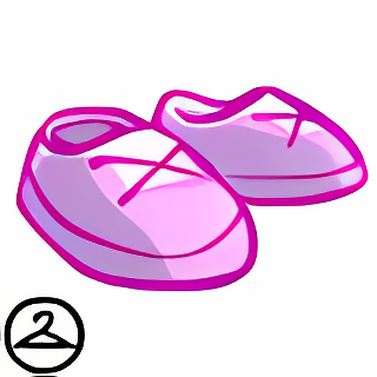 Basic Pink Lace-Up Shoes