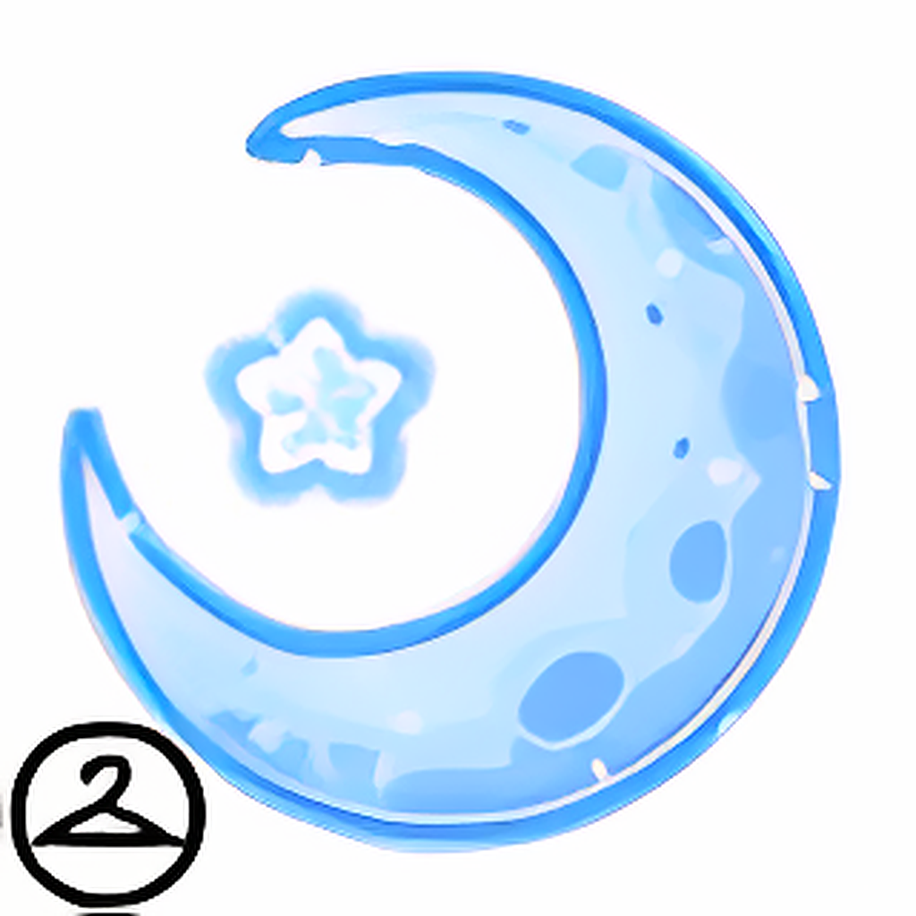 Moon and Star Background Trinket
